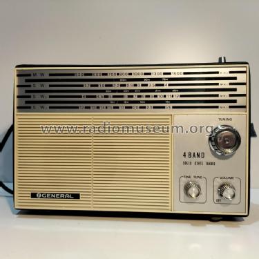 General 4 Band TR-144; General, Fujitsu (ID = 2746666) Radio