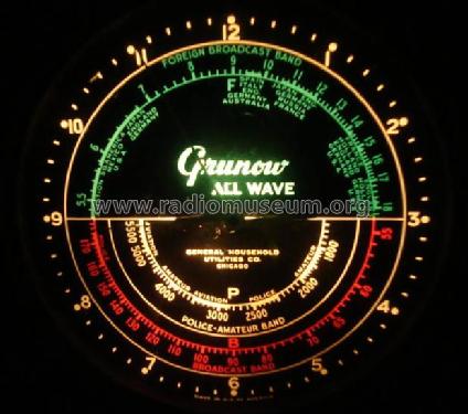 Grunow 1191 Ch= 11-G; General Household (ID = 852453) Radio
