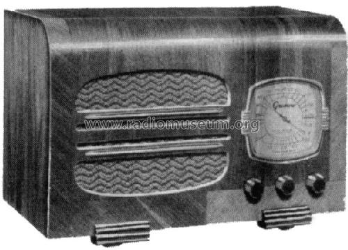 Grunow 596 ; General Household (ID = 724547) Radio