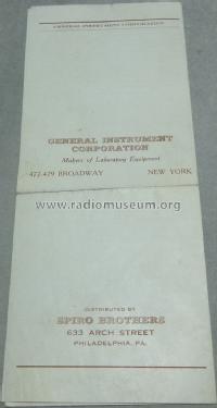 Six-Sixty-Three ; General Instrument (ID = 1620847) Radio