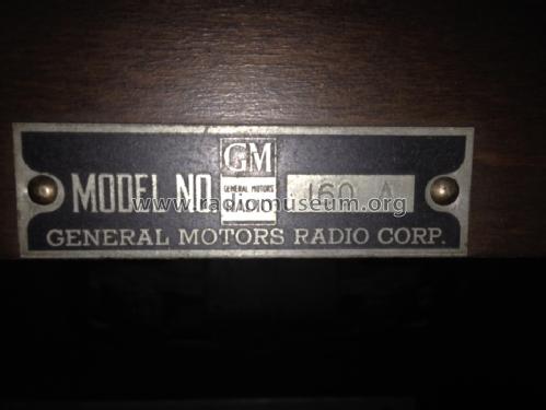 160 'The Georgian' ; General Motors Radio (ID = 1697063) Radio