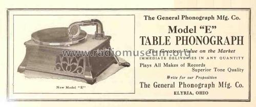 Table Phonograph E; General Phonograph (ID = 2889848) TalkingM