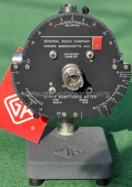 Admittance Meter 1602-B ; General Radio (ID = 1745771) Equipment