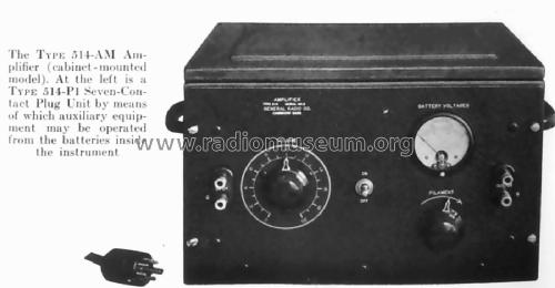 Amplifier 514-A; General Radio (ID = 1876160) Equipment