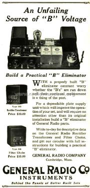 B-Eliminator Kit ; General Radio (ID = 1388148) Kit