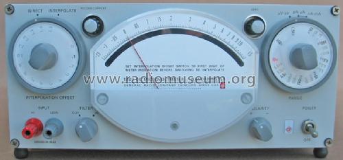 DC Microvoltmeter-Nanoammeter 1807; General Radio (ID = 598556) Equipment