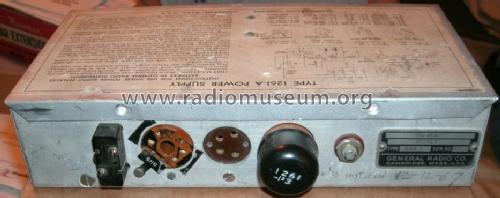Power Supply 1261-A; General Radio (ID = 1677779) Aliment.
