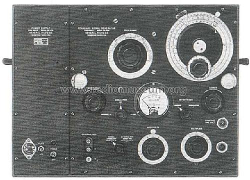 General Radio Type 605-B Standard Signal Generator Operating Instructions 
