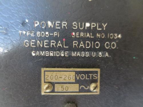 Signal generator 605-B; General Radio (ID = 1658703) Equipment