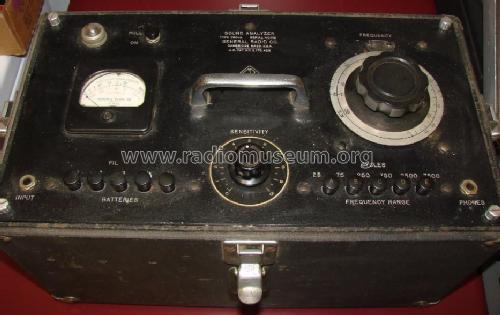 Sound Analyzer 760-A; General Radio (ID = 1560339) Equipment