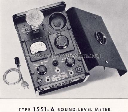 Sound-Level Meter 1551-A; General Radio (ID = 1248010) Equipment