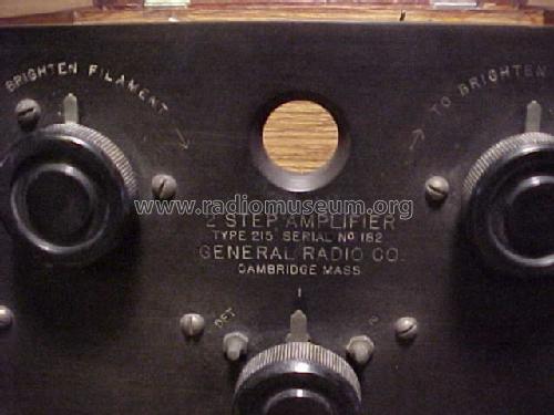 Two Step Amplifier 215; General Radio (ID = 879473) Verst/Mix