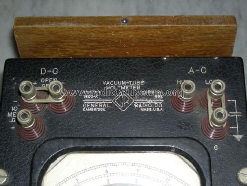 Vacuum Tube Voltmeter 1800-A; General Radio (ID = 1624115) Equipment