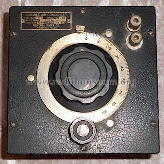 Variable Air Condenser 539-B; General Radio (ID = 951026) Radio part