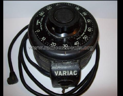 VARIAC V-10M; General Radio (ID = 2145200) Power-S