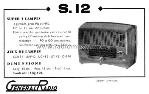 S12; Général-Radio; Dijon (ID = 2344377) Radio