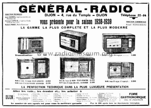 S6A; Général-Radio; Dijon (ID = 2497039) Radio