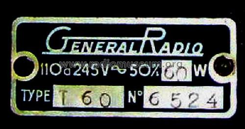 T60; Général-Radio; Dijon (ID = 3042038) Radio