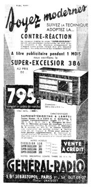 Super-Excelsior 386; Général-Radio - voir (ID = 1879681) Radio