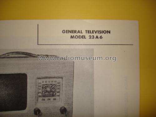 23A6 ; General Television (ID = 620762) Radio