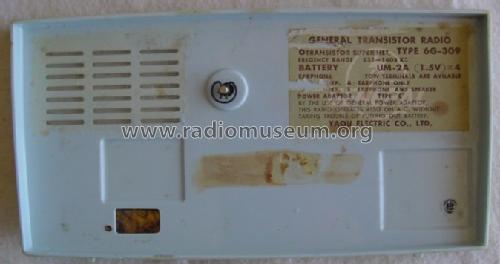 General Transistor Six 6G-309; Yaou Radio Co ltd ; (ID = 1051396) Radio