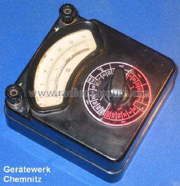 Vielfachmesser I Multizet 1; Gerätewerk Karl-Marx (ID = 1024657) Equipment