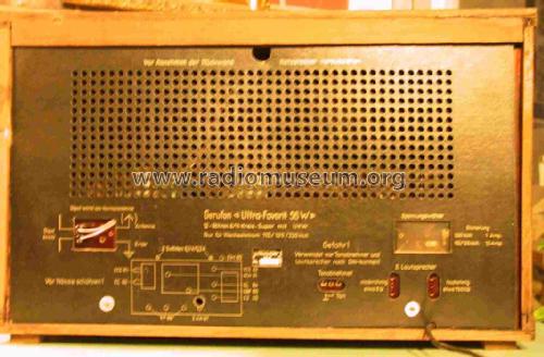 Ultra-Favorit 56W; Gerufon-Radio Walter (ID = 11634) Radio