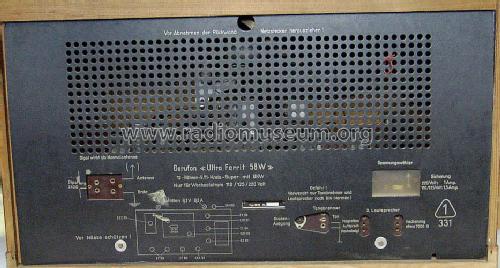 Ultra-Ferrit 58W; Gerufon-Radio Walter (ID = 106671) Radio