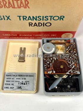 Six Transistor ST-6N; Gibraltar Mfg., Co., (ID = 2506666) Radio