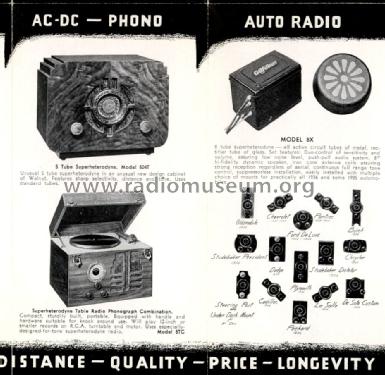 8-X ; Gilfillan Bros.Inc.; (ID = 1600572) Car Radio