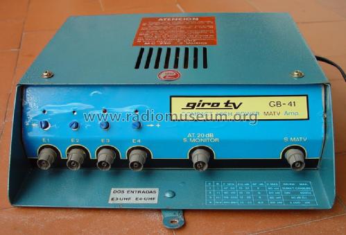 Amplificador RF GB-41; Giro TV Joaquin (ID = 2126338) RF-Ampl.