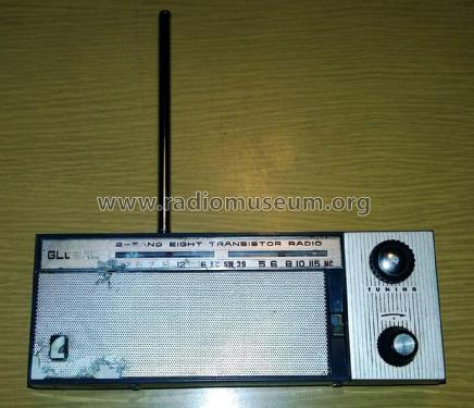 2 Band Eight Transistor Radio GR-822; Global Mfg. Co.; (ID = 2081576) Radio