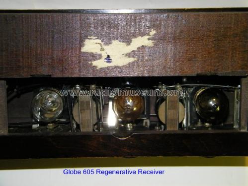 Regenerative Receiver No. 605; Globe Electric Co.; (ID = 968516) Radio