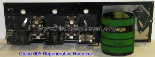 Regenerative Receiver No. 605; Globe Electric Co.; (ID = 968523) Radio