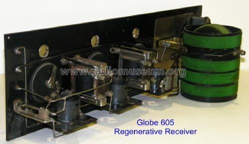 Regenerative Receiver No. 605; Globe Electric Co.; (ID = 968527) Radio