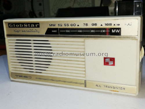 Globstar High Sensitivity All Transistor TR80; Unknown - CUSTOM (ID = 2619999) Radio