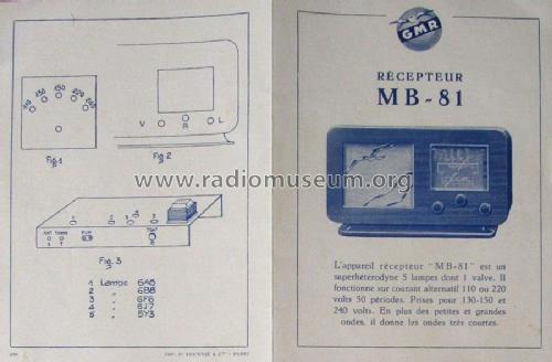 MB81; GMR G.M.R., Georg, (ID = 2507305) Radio