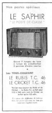 Saphir ; GMR G.M.R., Georg, (ID = 1886830) Radio