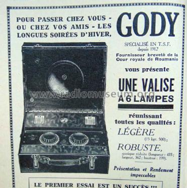 Poste Valise ; Gody, Abel; Amboise (ID = 1767227) Radio
