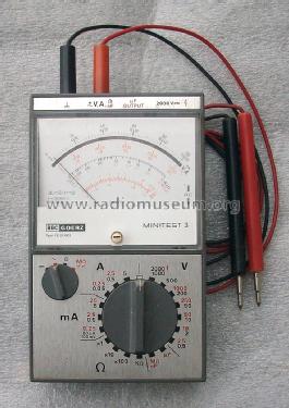 Minitest 3; Goerz Electro Ges.m. (ID = 1936443) Equipment