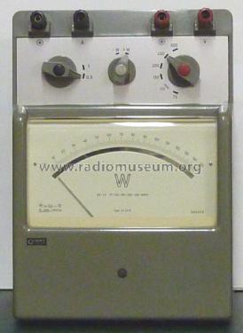 Präzisionswattmeter 44 43 81; Goerz Electro Ges.m. (ID = 1420272) Equipment