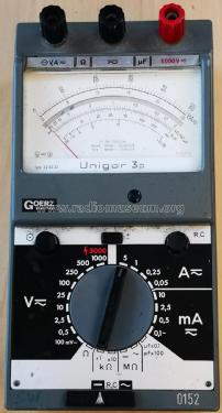 Unigor 3p; Goerz Electro Ges.m. (ID = 2709905) Ausrüstung