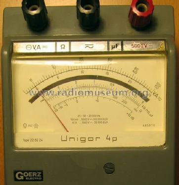 Unigor 4p Type 226224; Goerz Electro Ges.m. (ID = 1259360) Ausrüstung