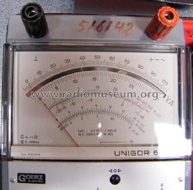 Unigor 6eP 226236.74; Goerz Electro Ges.m. (ID = 944830) Equipment