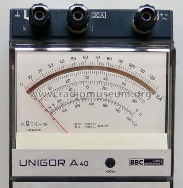 Unigor A40; Goerz Electro Ges.m. (ID = 2103435) Ausrüstung