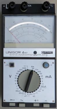 Unigor A41; Metrawatt, BBC Goerz (ID = 2684074) Equipment