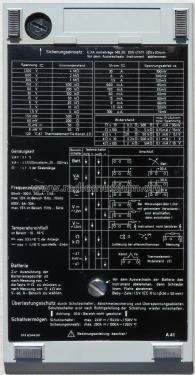 Unigor A41; Metrawatt, BBC Goerz (ID = 2684075) Equipment