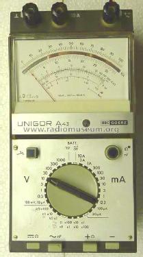Unigor A43; Goerz Electro Ges.m. (ID = 1419319) Equipment