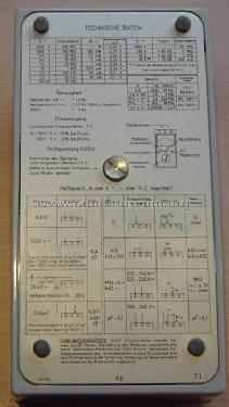 Unigor 4p Type 226224; Goerz Electro Ges.m. (ID = 369776) Ausrüstung