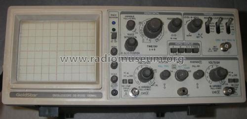 100MHz Zweikanaloszilloskop OS-9100 D; Gold Star Co., Ltd., (ID = 1585155) Equipment